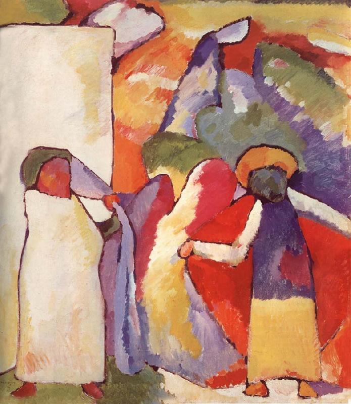 Wassily Kandinsky Improvisation Vi oil painting picture